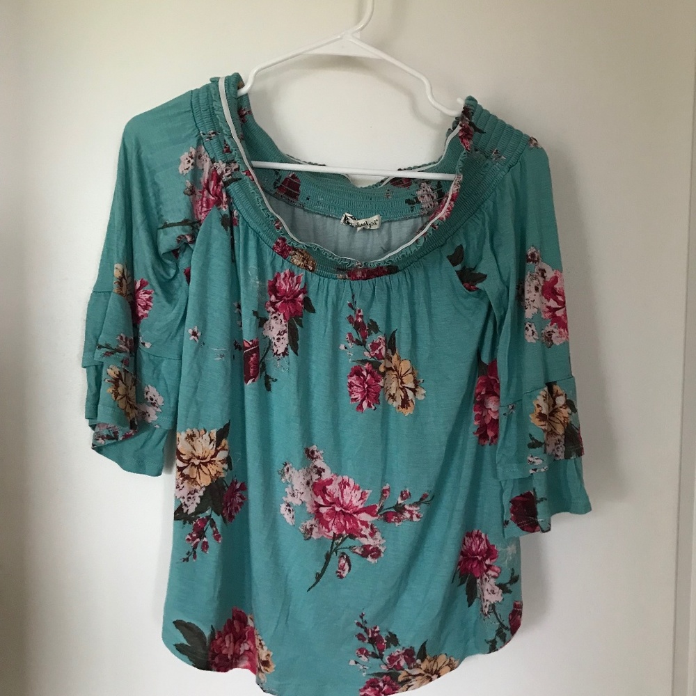 Off the shoulder top